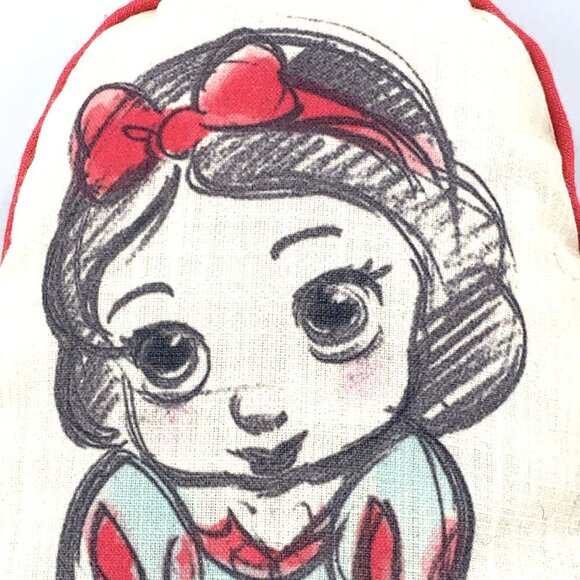 Disney Store Animators Collection Snow White Figural Decorative Pillow 14" x 8" - Picture 2 of 10